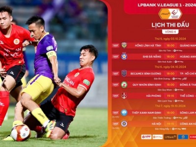 2 trận đấu ở vòng 4 V-League phải rời lịch vì lý do gì?