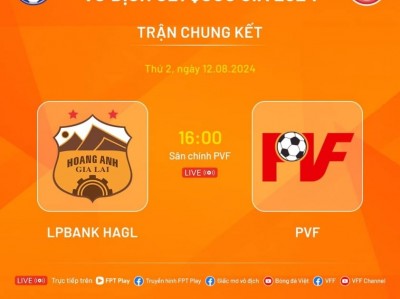 Lịch thi đấu chung kết U21 Quốc gia 2024: HAGL tranh cúp với PVF