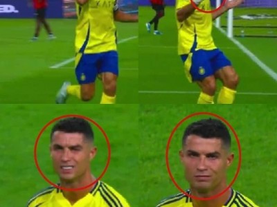 Ronaldo ăn mừng đáp trả CĐV, 1 phút sau bàn thắng bị hủy