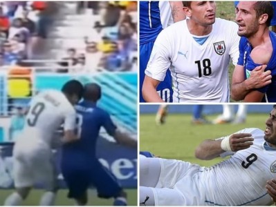 Tuyên bố bất ngờ, Chiellini ngưỡng mộ hành vi 'cắn người' của Suarez