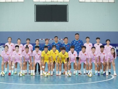 ĐT futsal nữ Việt Nam chuẩn bị kỹ cho chuyến du đấu Thái Lan