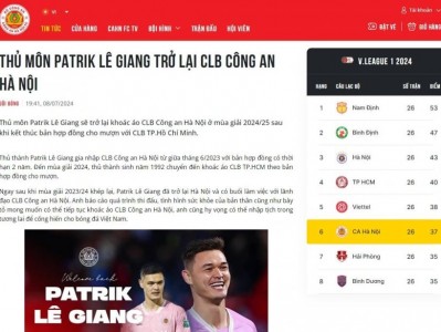 Patrik Lê Giang lập tức phản ứng về thông tin trở lại CLB CAHN