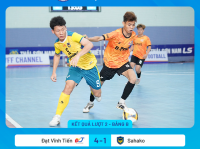 Sahako thua sốc ở giải futsal vô địch U20 quốc gia