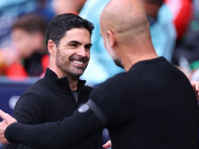 Arteta nói thẳng quan hệ với Pep Guardiola sau trận thắng Leicester