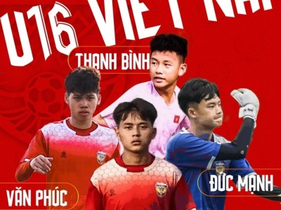 Hé lộ những cầu thủ đầu tiên được HLV Brazil gọi lên U16 Việt Nam