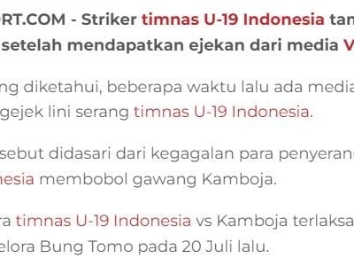 U19 Đông Nam Á 2024: Báo Indonesia phản bác lại truyền thông Việt Nam