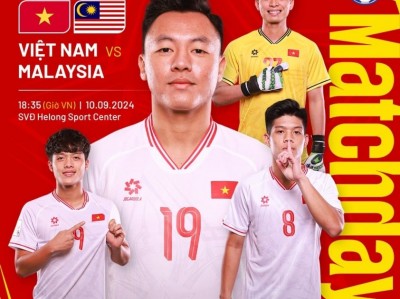 Trực tiếp U22 Việt Nam vs U22 Malaysia, 18h35 hôm nay 10/9